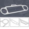 Street Gliding Motorcycle Scooter Instrument Speedometer Bezel Speaker Stereo Accent Trim Rings Cover Eye Catching Frame
