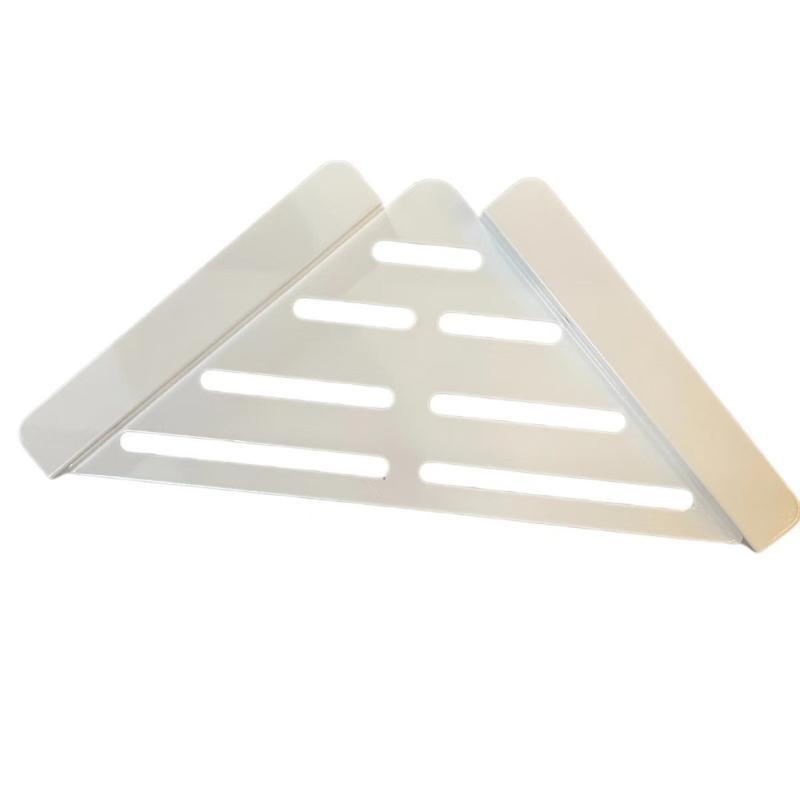 Kitchen Sink Drying Rack Triangle Shelf Corner Over The Sink Sponge Towel Rag Holder Dish Drainer Rack Kitchen Storage Accessor