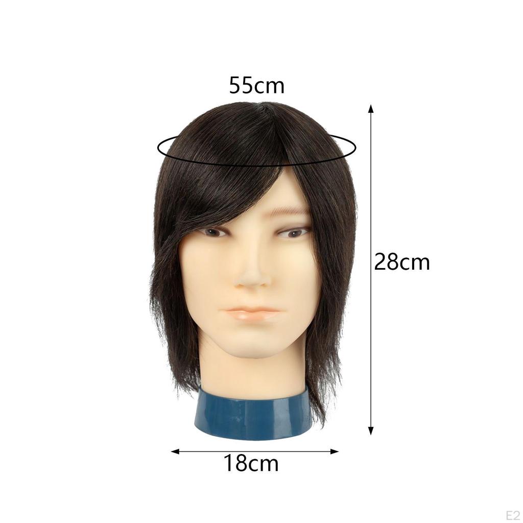 Haar Trainingskopf Mehrzweck Mann Mannequin für DIY Flechten