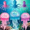 Giocattolo Morbido Nee Doh Medusa & Cubo, Morbido Gelatina da Spremere Antistress Fidget Toy, Sensoriale NeeDoh per Bambini e Adulti