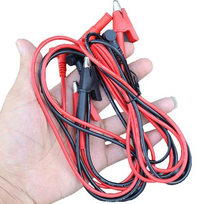 3-1set Alligator Clip To Banana Plug Test Cable Multimeter DIY Test Wires Double End Test Lead Wire for Electrical Testing