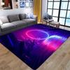 Snové koberce Koberce Podložka fialová květina Koberec Protiskluzová Rohož ke vchodovým dveřím Obývací pokoj Ložnice Ložnice Domácí dekorace Pratelné koberečky