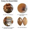 Retro Khaki Balloon Arch Kit Brown Cocoa Skin Balloons Garladn Baby Shower Wedding Anniversary Birthday Party Decoration Globos