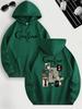 Coraline Inspired Casual Hoodie for Women's Sleeve Regular Fit Hooded Pullover Casual Sweatshirts Harajuku