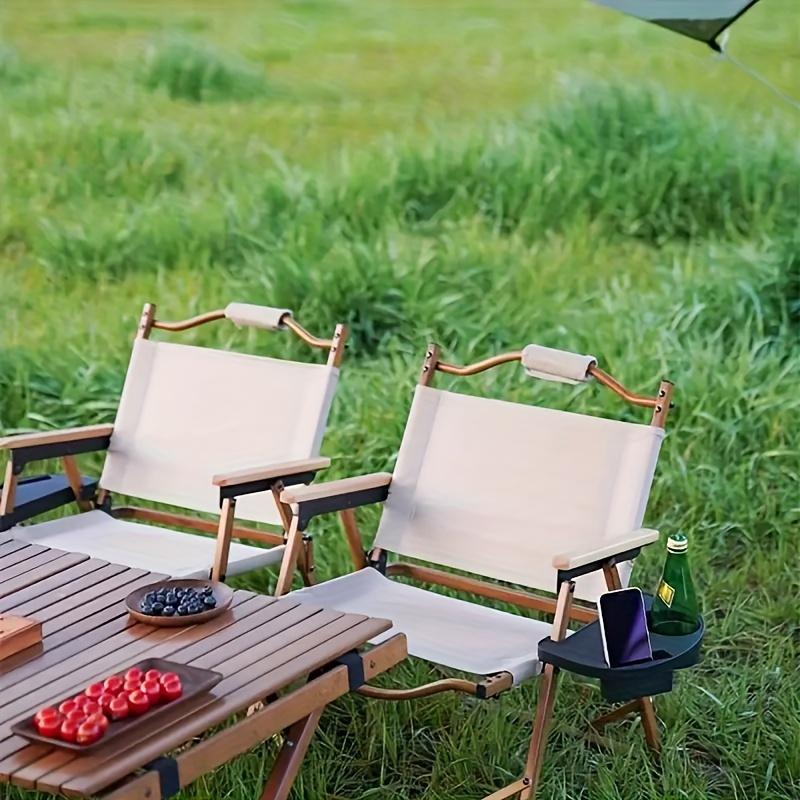 Verstellbarer Nullschwerkraftstuhl-Tisch mit Getränkehalter, langlebiger Kunststoff, perfekt für Camping und Heim-Möbel