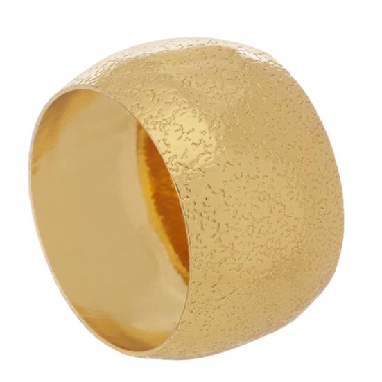 Metal Napkin Ring Golden Silver-color Frosted Hammer Pattern Dinner Napkin Holder Buckle Birthday Wedding Holiday Party Dining Table Decoration