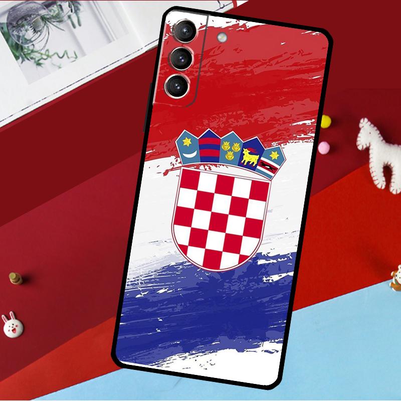 Croatia Flag Funda For Samsung Galaxy S26 S25 S24 S22 S23 Ultra Plus S20 S21 FE S9 S10 S25 FE Phone Case