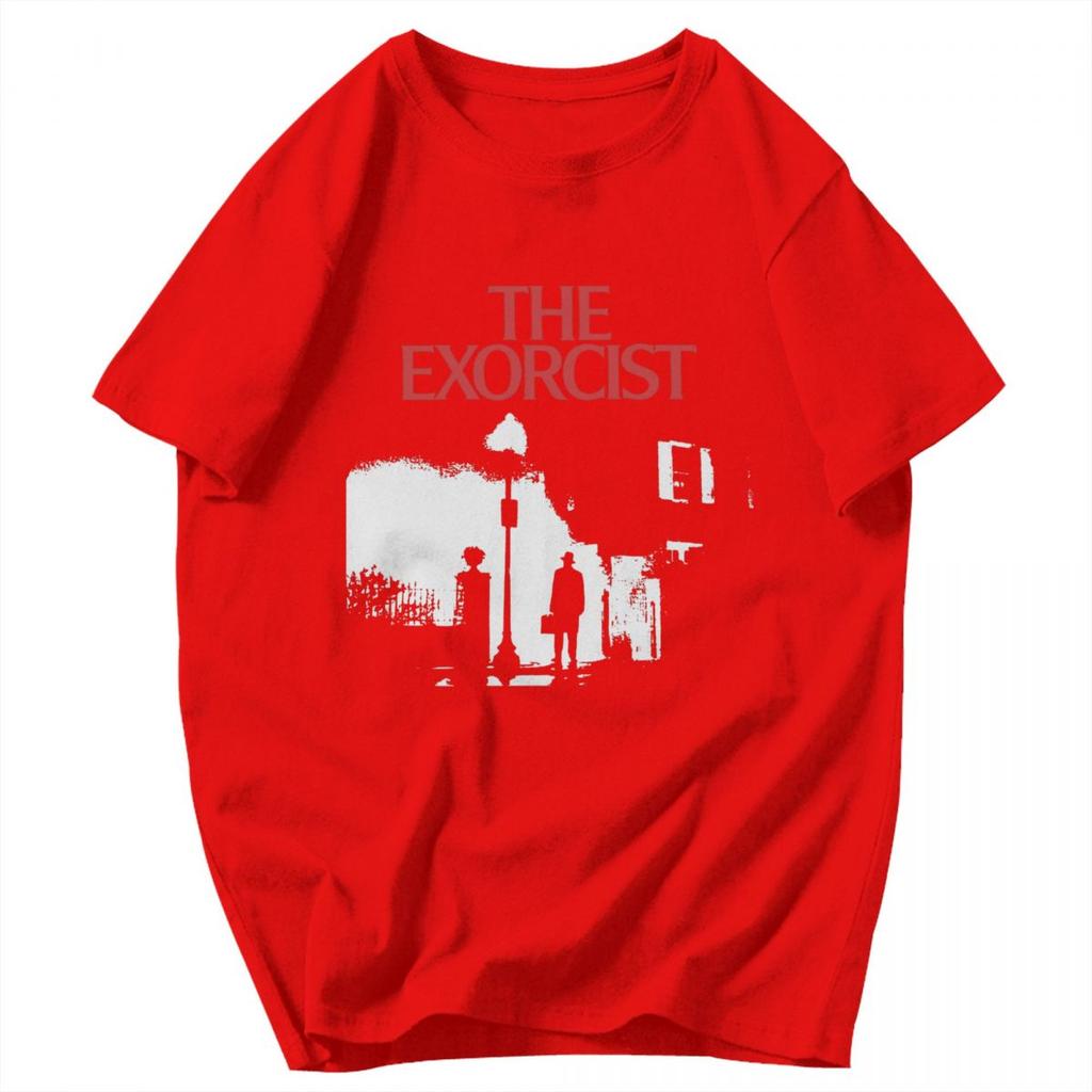 Men T Shirt The Exorcist Horror Pops Y2K Graphic Quality Unisex Clothing T Shirts