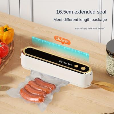 Mini Wireless Fully Automatic Vacuum Sealing Machine Household Small Portable Food Packaging Plastic Sealing Machine