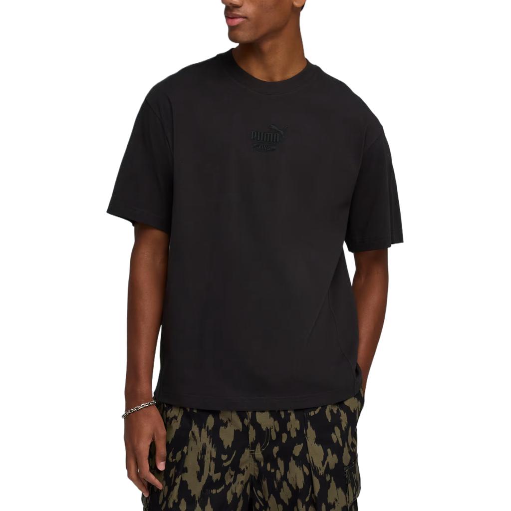 Puma King Round Neck Loose Fit Letter T-Shirt Men Tops 634777-31