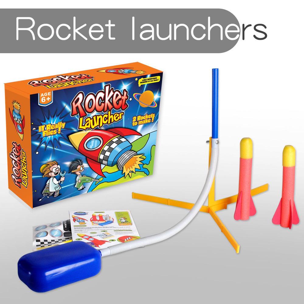 **Children’s Outdoor Rocket Launcher Toy - Foot-Operated EVA Missile Cannon** Guangdong Shantou