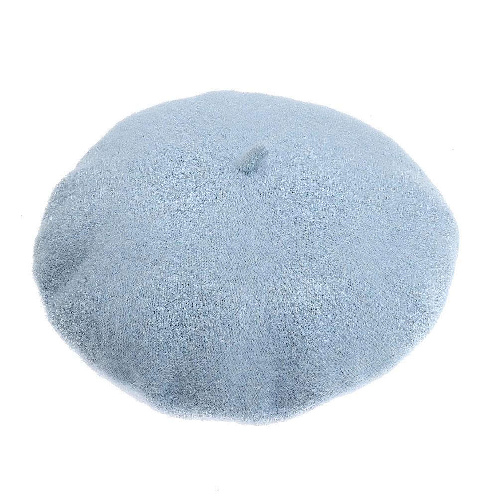 Wool Beret Hats Women Winter French Hat Girls Solid Color Fashion Autumn Winter Beret Hat For Women Flat Cap Hat Felt Berets