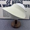 Big eaves seamless empty top hat women's summer UV protection sun hat outdoor sun protection hat cycling without head sun hat