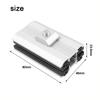 14X Aluminum Alloy Solar Panel Thin Film Middle Clamp for Fixing and For Connecting Solar Panels On Mounting Tracks