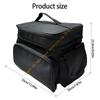 55KF Sewing Basket Professionals Spacious Compartments Removable Partitions Thick Padding Protective Sewing Kits Container