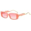 Hip Hop Square Frame Sunglasses For Men And Women Uv400 Outdoor Fashion