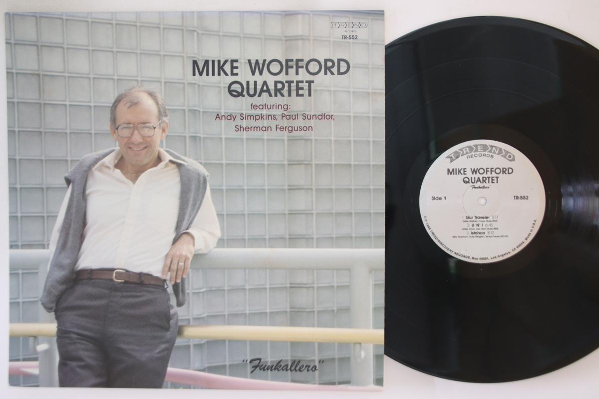 

LP Record MIKE WOFFORD - Funkallero TR552 TREND 1988 US Jazz Used