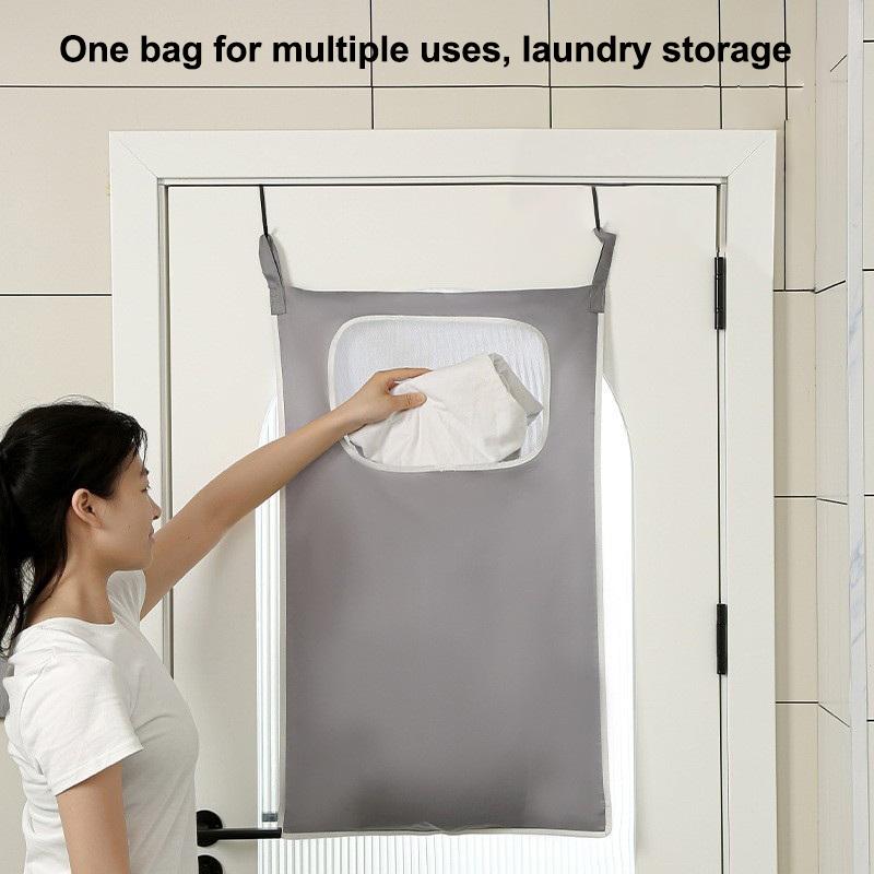 Türhängender Wäschekorb Wandmontierte Aufbewahrungsbox für Schmutzwäsche Haushaltswaren Aufbewahrungstasche Aufbewahrungstasche
