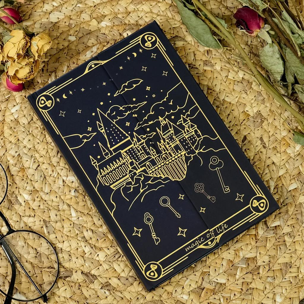 Caiet Seria Castelul Magic Caiet Simplu cu Copertă Tare Jurnal de Călătorie Blocnotes pentru Studenți Papetărie Cadou de Afaceri Rechizite de Birou