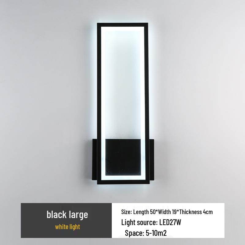 Modern LED Wall Lamp: Sleek Design for Bedroom, Living Room, and Hallway