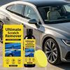 Autokratzerentferner für feine Kratzer, Lackoberflächen-Reparaturmittel mit Schwamm, Kratzerentfernungs-Set für Auto-Motorrad-Lackpflege