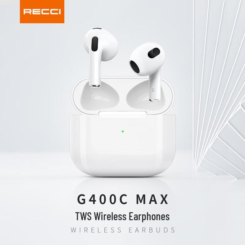 Recci G400C Semi-in-ear Wireless Bluetooth Earbuds