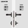 Zinc Alloy Split Handle Lock for Home, Hotel, and Bathroom Doors
