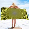 Psychedelic Stripe Beach Towels for Adults Quick Dry Bath Towel Pool Towels for Adults Swimming Towel hot tub Towels Shower