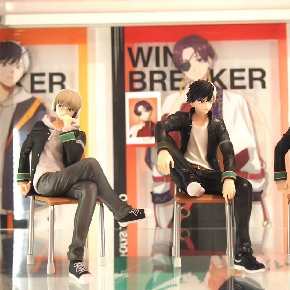 15cm Wind Breaker Sakura Haruka Anime Figure Noodle Stopper WIND BREAKER Kaji Ren Action Figure Collectible Model Doll Toy Gifts