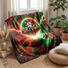 Portugal Football Printed Flannel Blanket Skin Friendly Warm Decorative Throw for Indoor Couch Bed Daily Use