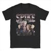 Buffys The Vampires Slayers Spike T Shirts Tee Womens Unisex Cotton Summer Harajuku Oversized Novelty Perfect for Buffys Lovers