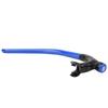 Tubo di respirazione anteriore in silicone per allenamento professionale per adulti, snorkeling, immersioni(blu)