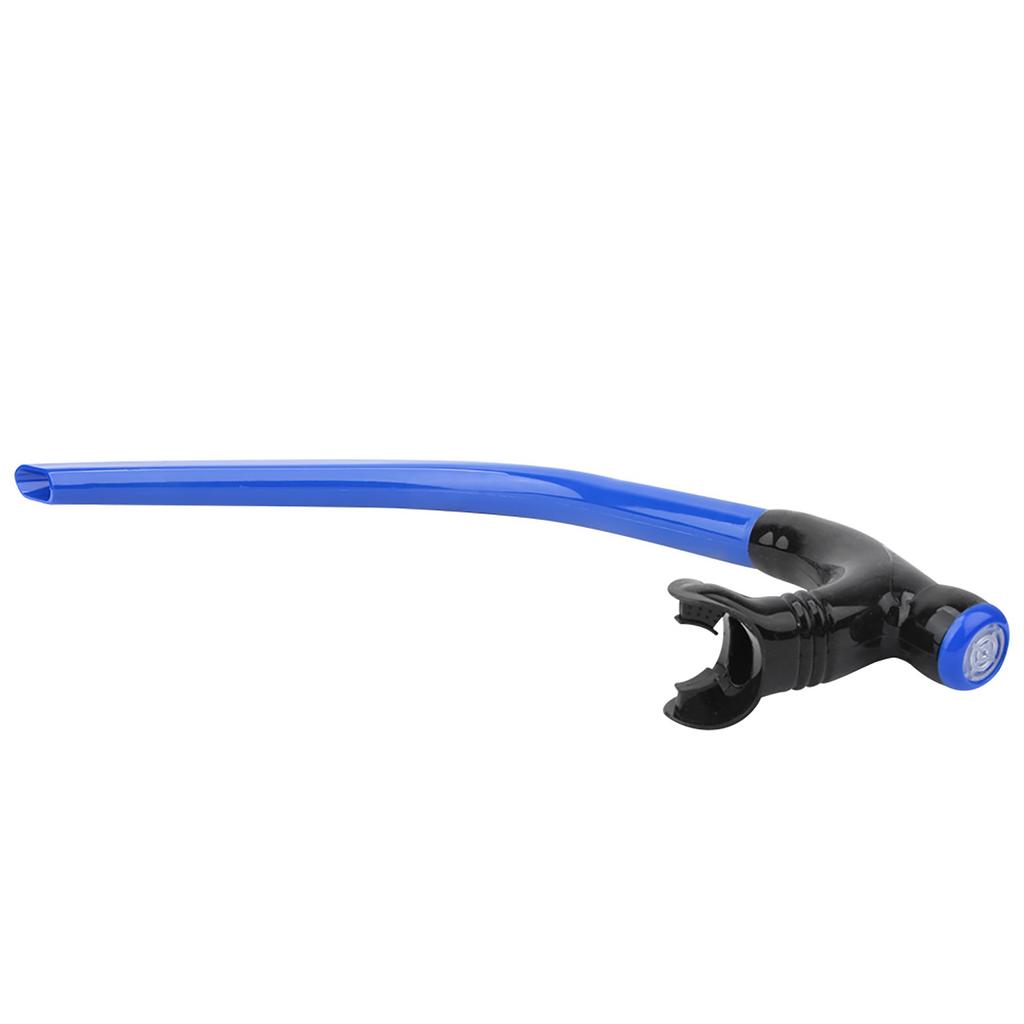 Silicone Swimming Front Breathing Tube Training Professional Adults Snorkel Diving Tube(Blue)