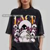 Maglietta Vintage Lavata con Pizzo Hollow Knight Maglietta da Gioco Opera d'Arte Gotica Maglietta Non Perdere Mai la Speranza Maglietta di Vespa
