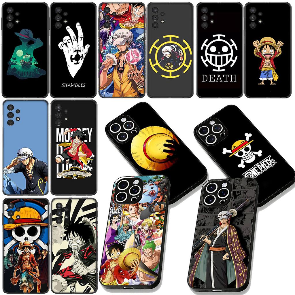 Trafalgar D Water Law ONE PIECES Luffy Phone Case for Samsung Galaxy A04 j7 J5 J2 Prime J8 A01 A02 A03  A42 M06 M16 M56 M23 M17