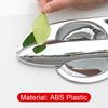 For Toyota Corolla Cross XG10    2024 2025 Hybrid ABS Car Door Handle Bowl Cover Protection Trim Cover Accessories