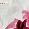 MARNI White '20 Floral Print Short Sleeve Shirt tops 42 whiteUsed
