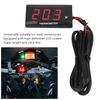 Motorcycle Digital Water Temperature Gauge   Thin   12V LCD With 18mm Sensor Adapter for Most Motorbikes