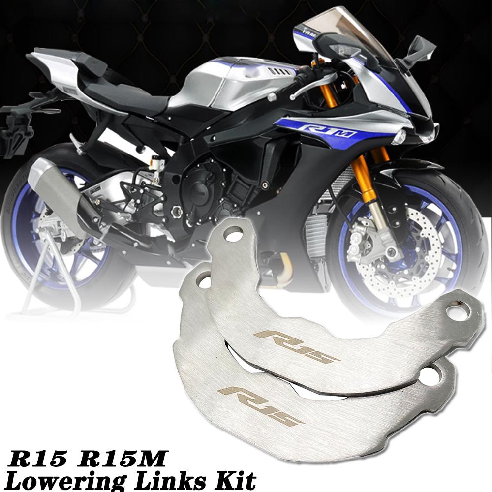 Lowering Links Kit For YAMAHA YZF R15 V4 R15M 2022 YZFR15 YZFR15M Motorcycle Rear Suspension Linkage Drop Cushion Lever