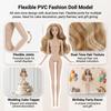 32cm PVC Fashion Doll Model With Dual Tone Nylon Hair And Flexible Joints For Photography Gift