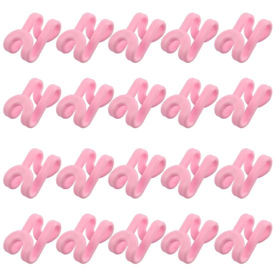 

20 шт. крючки для вешалок, S-образные многослойные соединительные крючки, компактный дизайн для всех типов вешалок для одежды