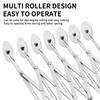 3/5/7 Wheel Cutter Dough Divider Knife Flexible Stainless Steel Roller Blade Pizza Pastry Peeler Stainless Steel Baking Pan Tool