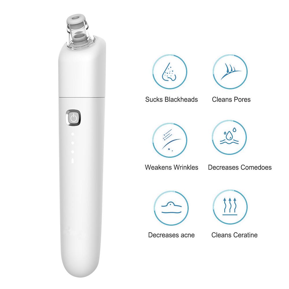 

Электрический очиститель пор для удаления черных точек для домашнего использования, мини-устройство для удаления комедонов и прыщей на лице