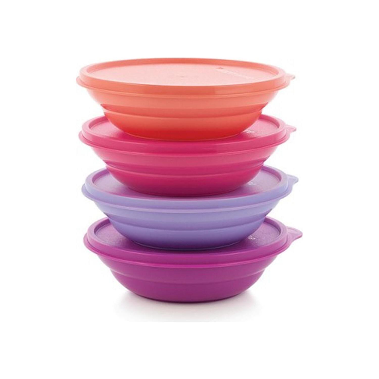 

Набор из 4 чашек Tupperware.