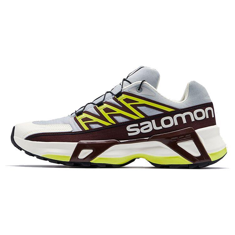 

SALOMON Speedcross Offroad XT-Street Шнуровка Амортизирующие Нескользящие Прочные Низкие Кроссовки для Марафона Унисекс Кроссовки Белый Зеленый 416038 43⅓