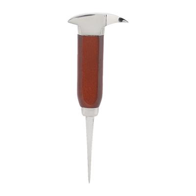 Pic à glace en acier inoxydable de 17 cm avec poignée de sécurité pour barres de cuisine