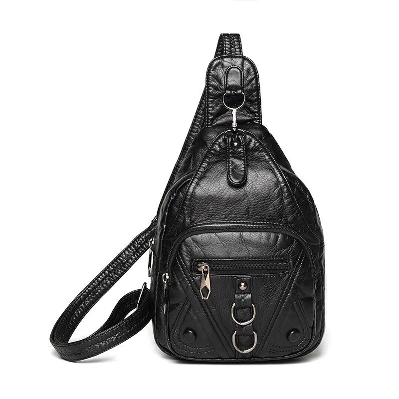 Fashionable and Casual Women's Waist Bag, Women's Soft Surface Crossbody Single-shoulder Bag, Fashionable Women's Bag