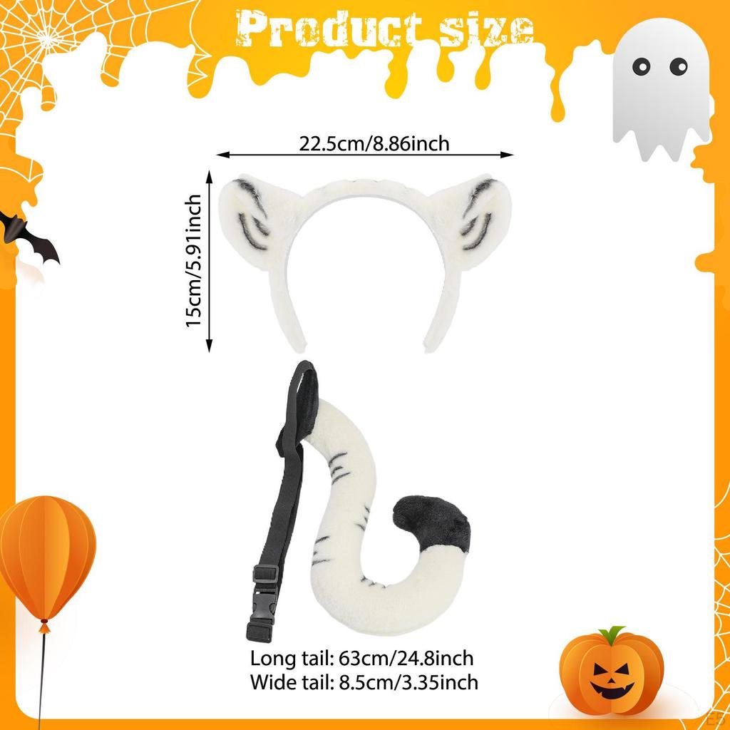 Tierohren und Schwanz Set für Rollenspiele, Jahr, Modenschauen