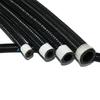 30FT/9M AN6 AN8 Stainless Braided Nylon CPE Oil Fuel Fittings Hose End 0+45+90 Degree Oil Adaptor Kit Black Oil Fuel Hose Line