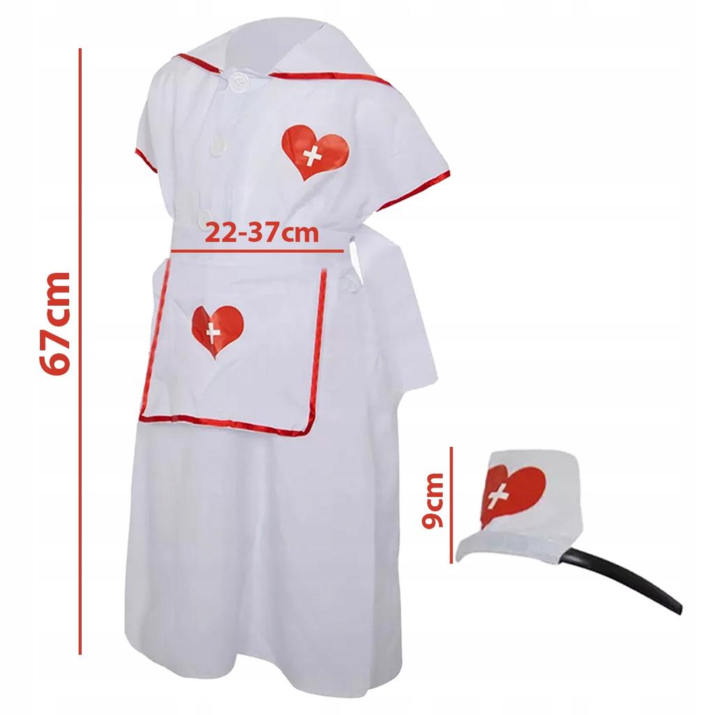 [PACZA] Set for girls Nurse Costume Lady Doctor Physician H44